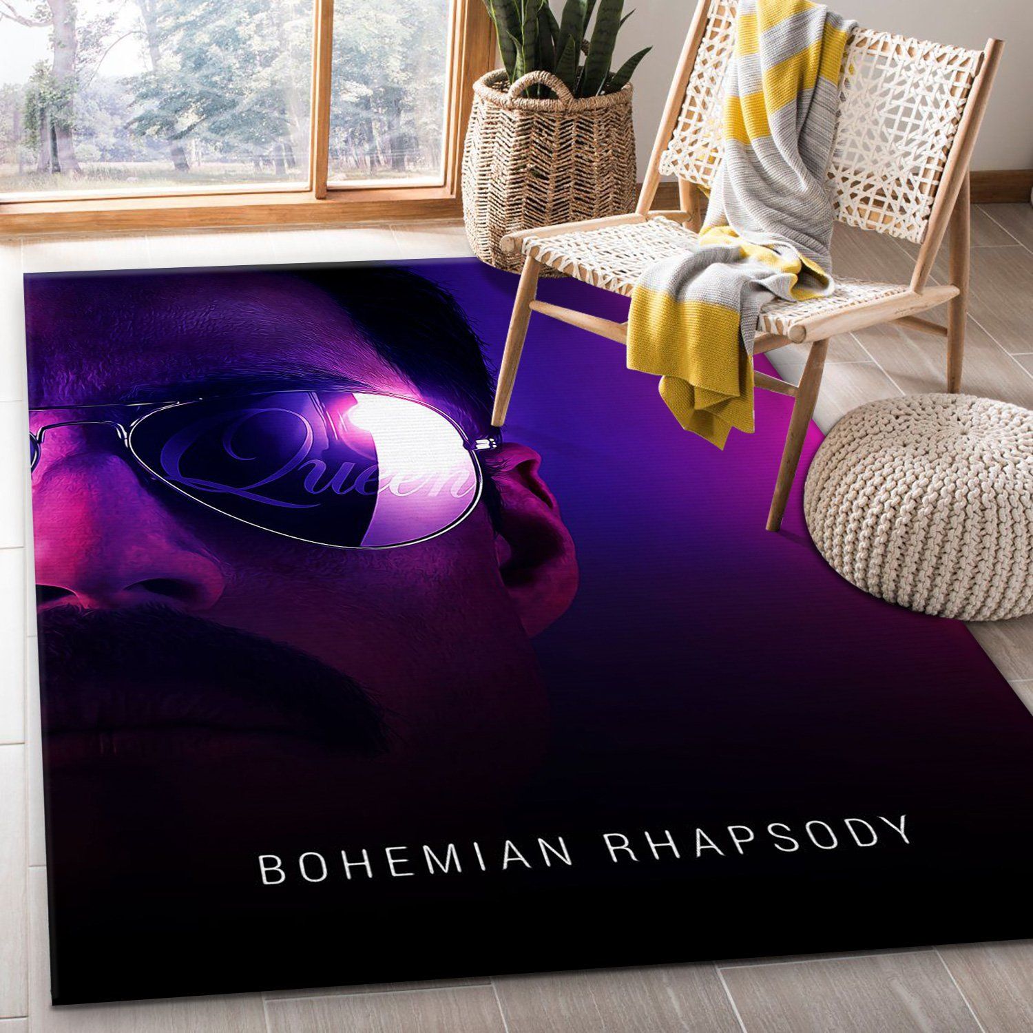 Bohemian Rhapsody 2018 Rug Movie Rug Christmas Gift US Decor
