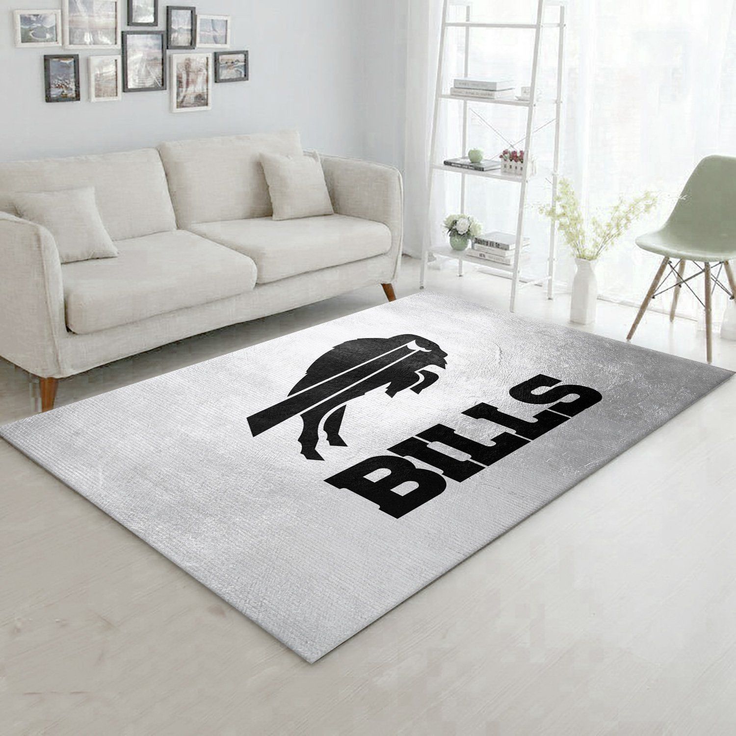 Buffalo Bills NFL Area Rug Carpet
