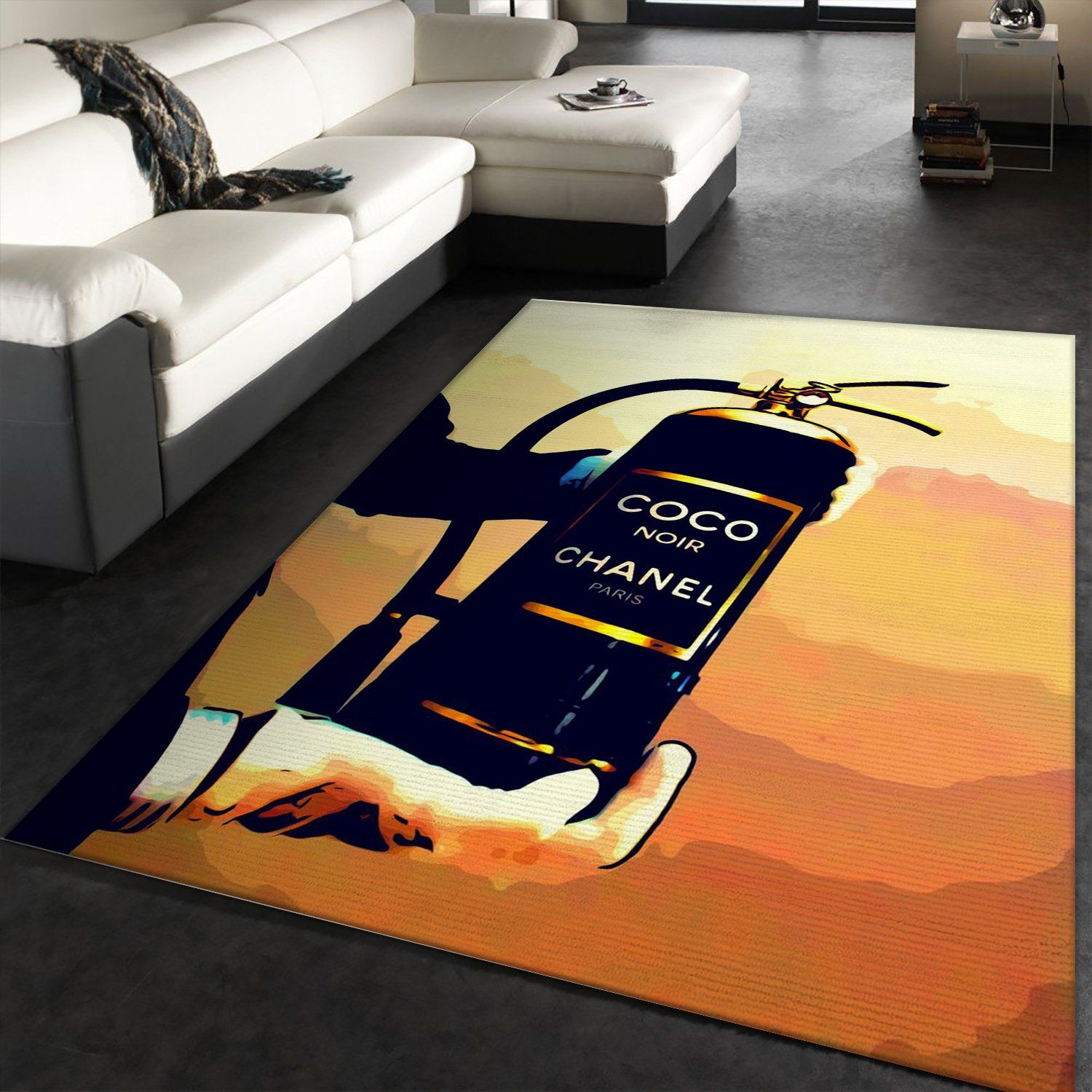 Coco Chanel Area Rug Living Room Rug Floor Decor Home Decor
