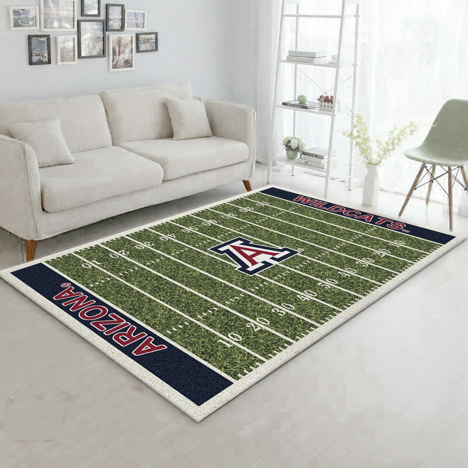College Arizona NFL Team Logo Area Rug