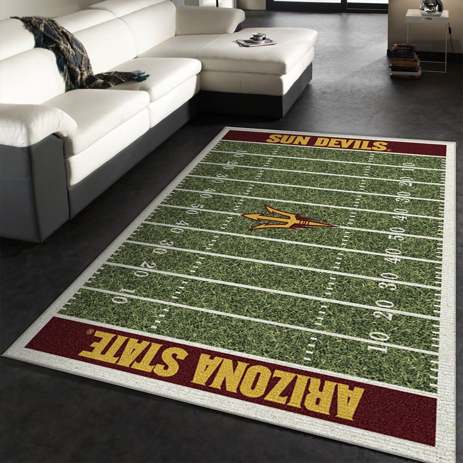 College Arizona State NFL Team Logo Area Rug