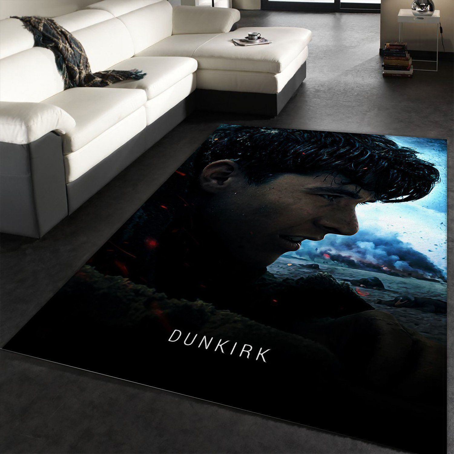 Dunkirk Rug Art Painting Movie Rugs Floor Decor Home Decor