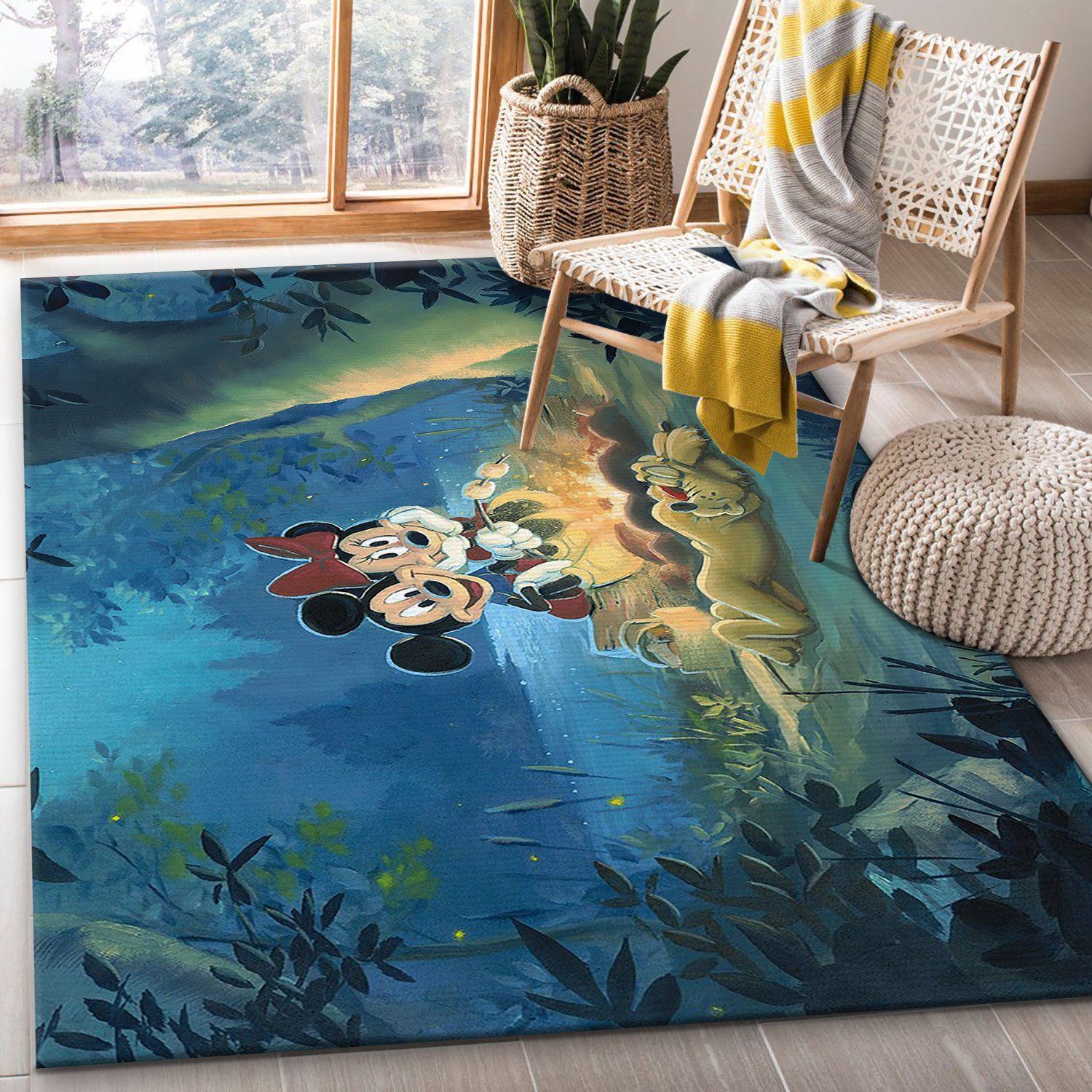 Familycampout Christmas Gift Rug Bedroom Rug Floor Decor Home Decor