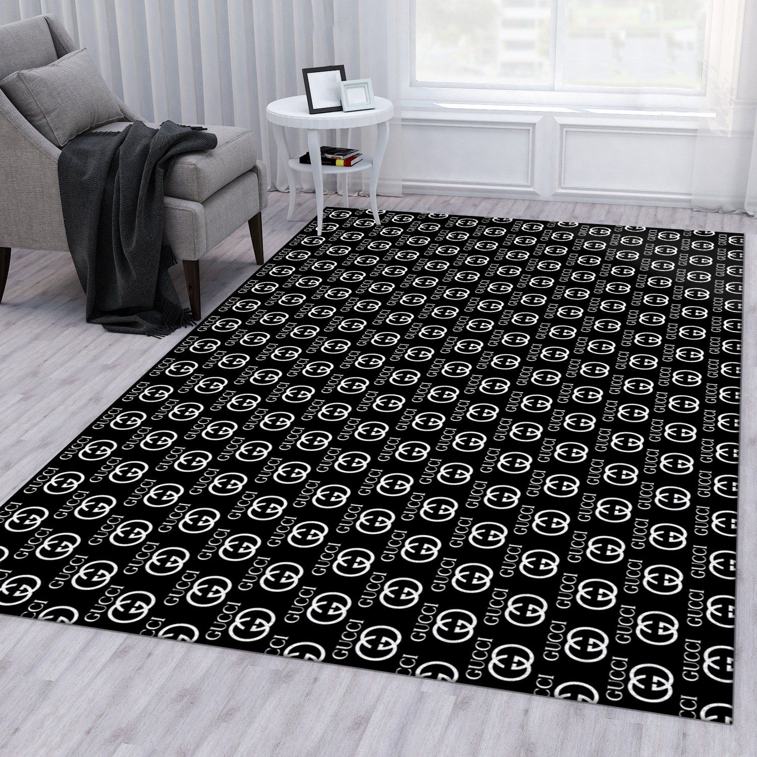 Gucci Area Rug For Christmas Bedroom Rug Christmas Gift US Decor