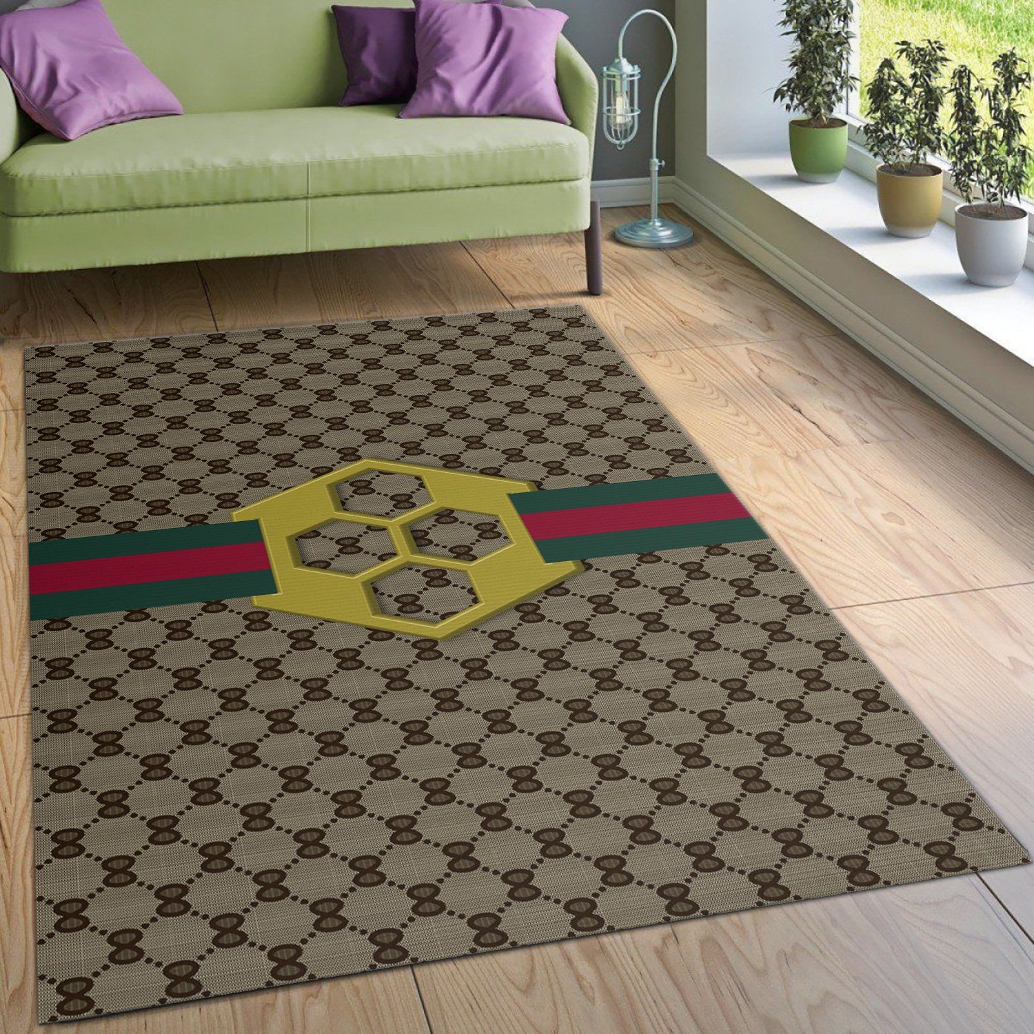 Gucci Rugs Bedroom Rug Family Gift US Decor