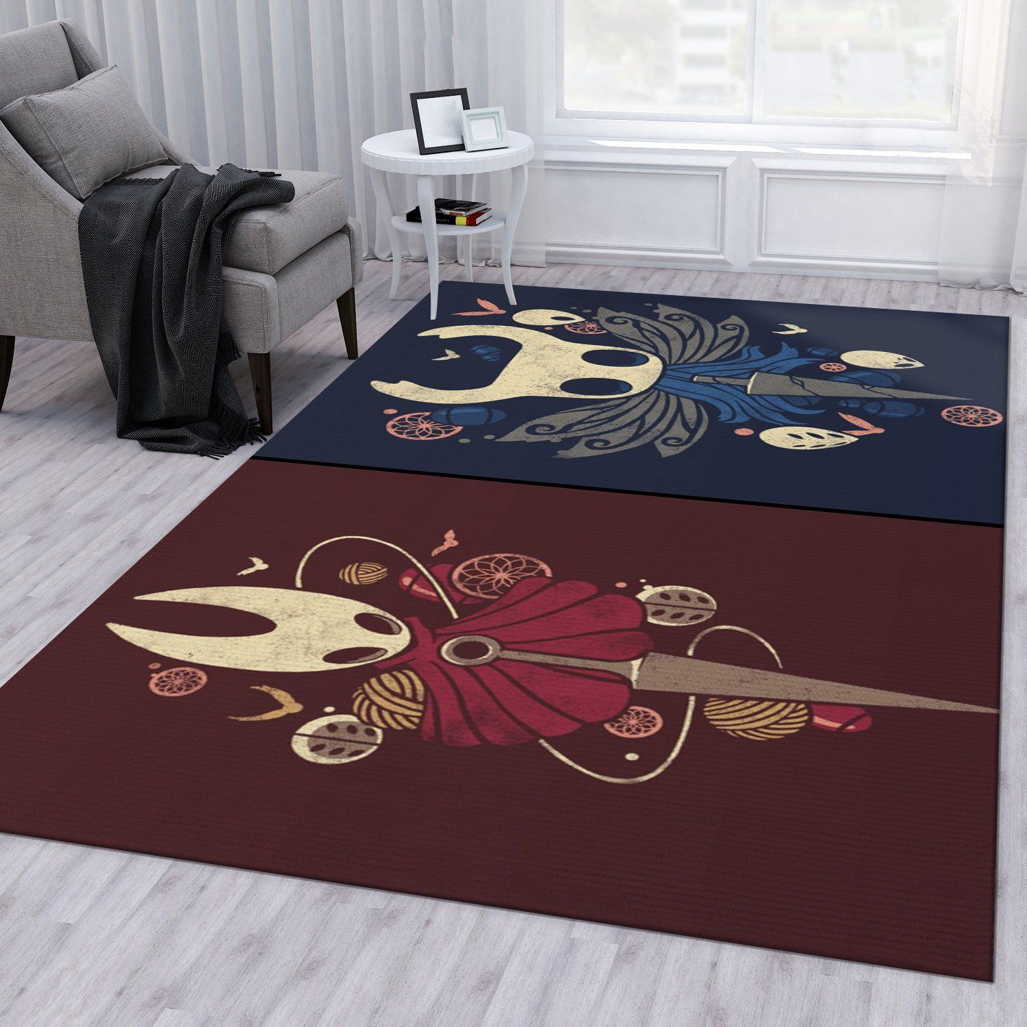 Hollow Knight Ver25 Area Rug Bedroom Rug US Gift Decor