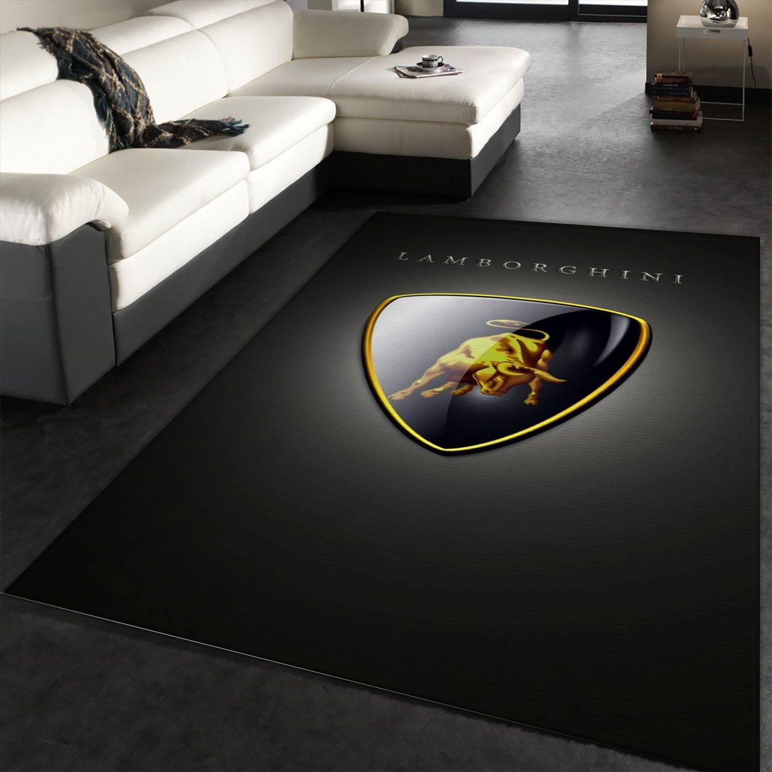 Lamborghini Area Rug Living Room Rug Floor Decor Home Decor