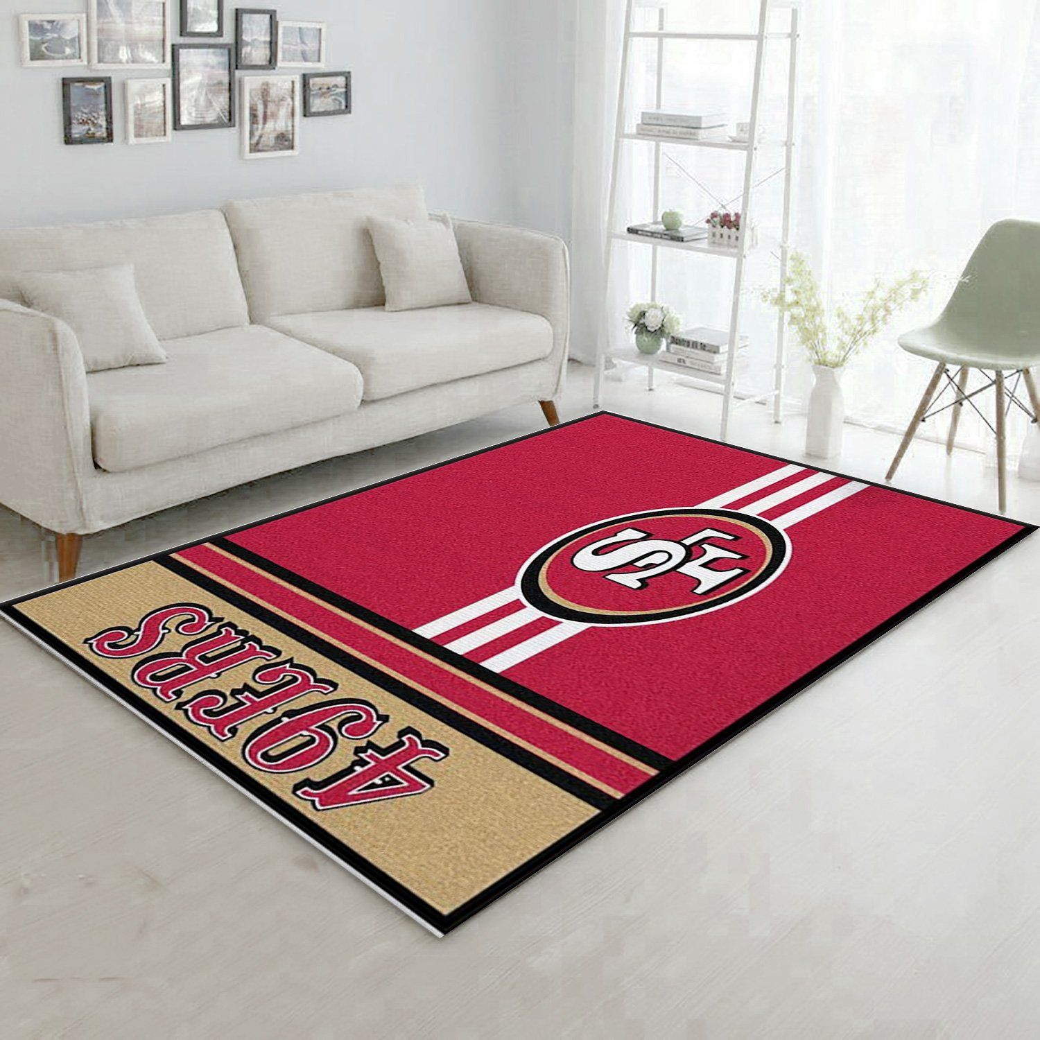 Nfl San Francisco 49ers Area Rug Carpet