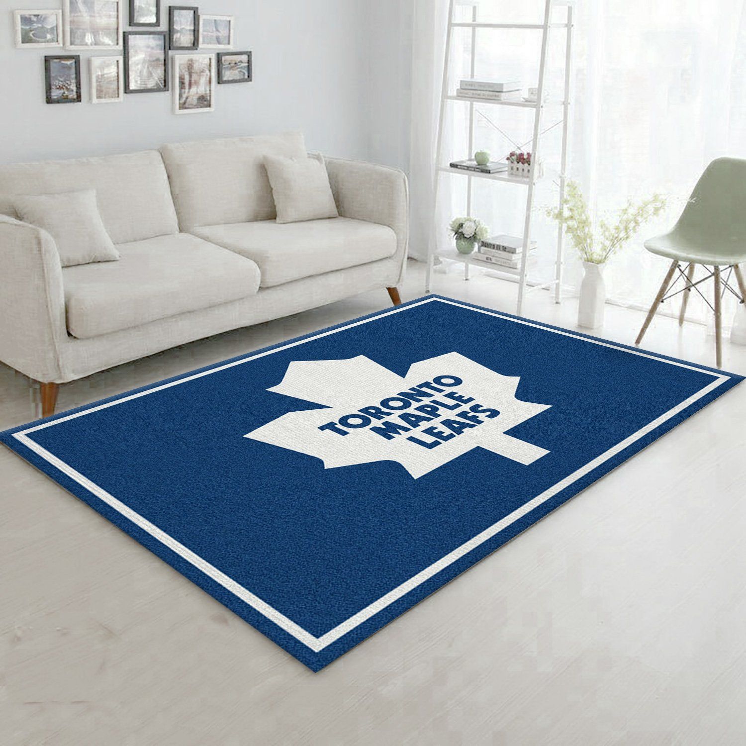 Nhl Spirit Toronto Maple Leafs Team Logo Area Rug