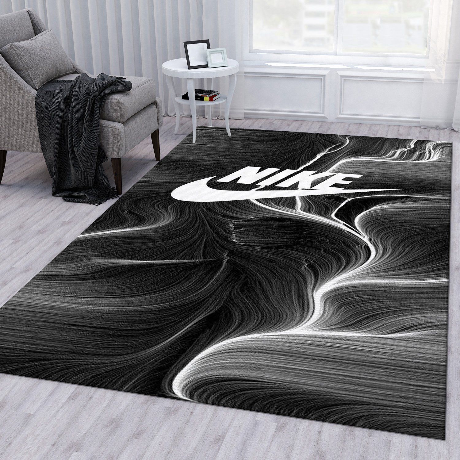 Nike Area Rug For Christmas Living Room Rug Floor Decor Home Decor