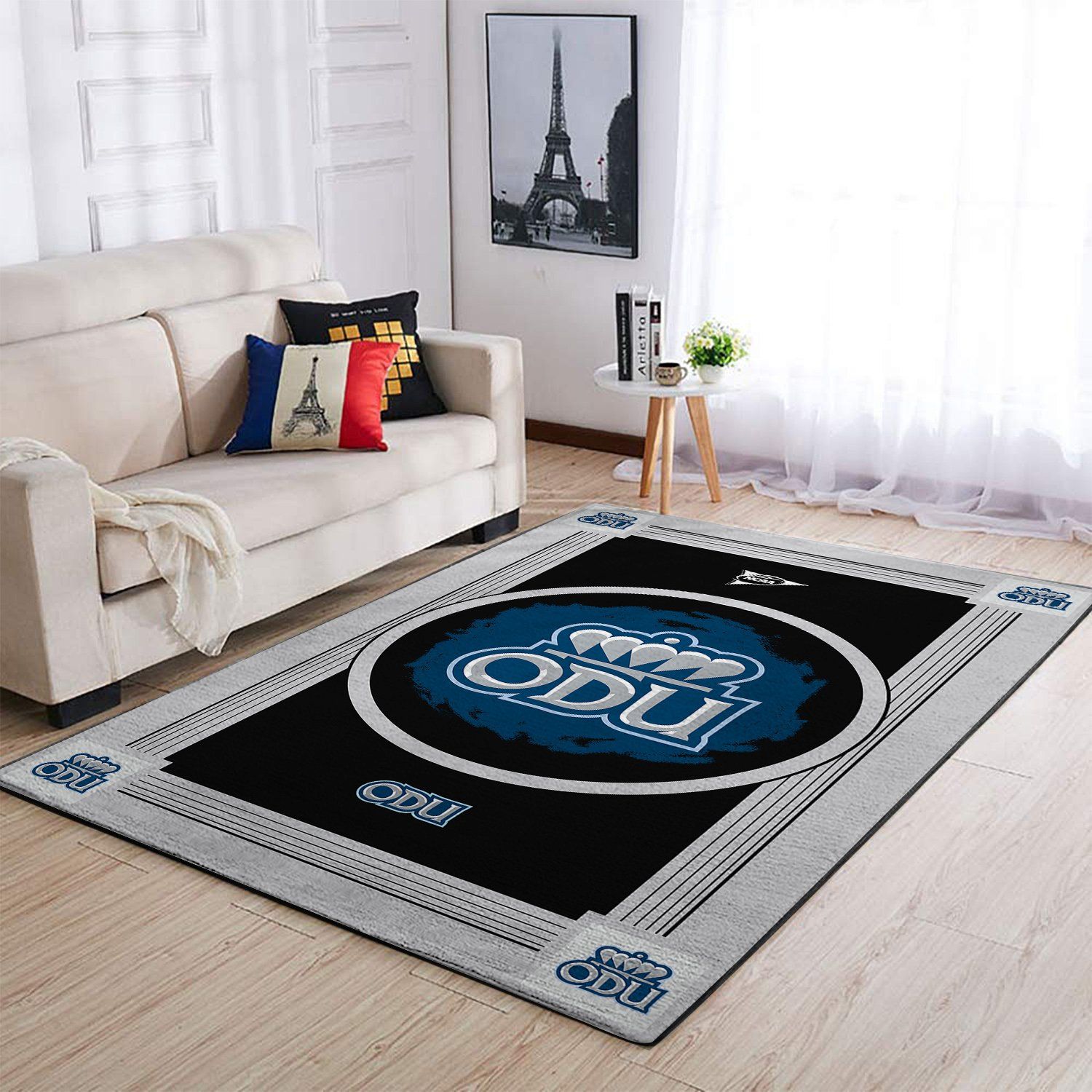 Old Dominion Monarchs Ncaa Team Logo Nice Gift Home Decor Rectangle Area Rug
