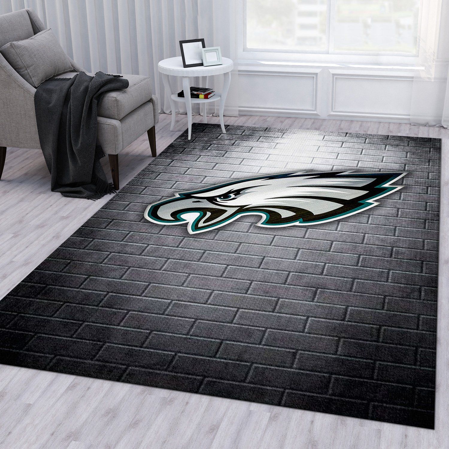 Philadelphia Eagles Nfl Area Rug Bedroom Rug US Gift Decor