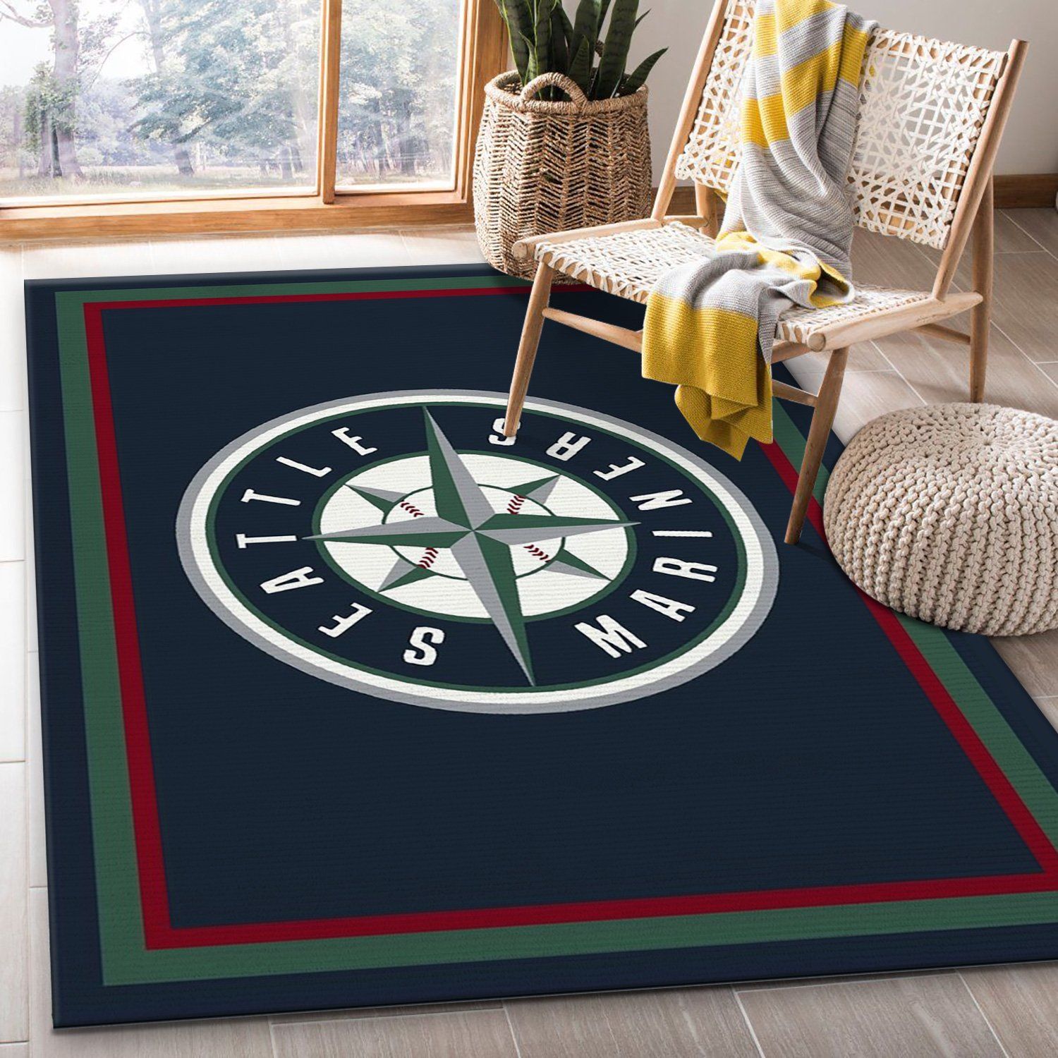 Seattle Mariners Imperial Spirit Rug Area Rug Carpet