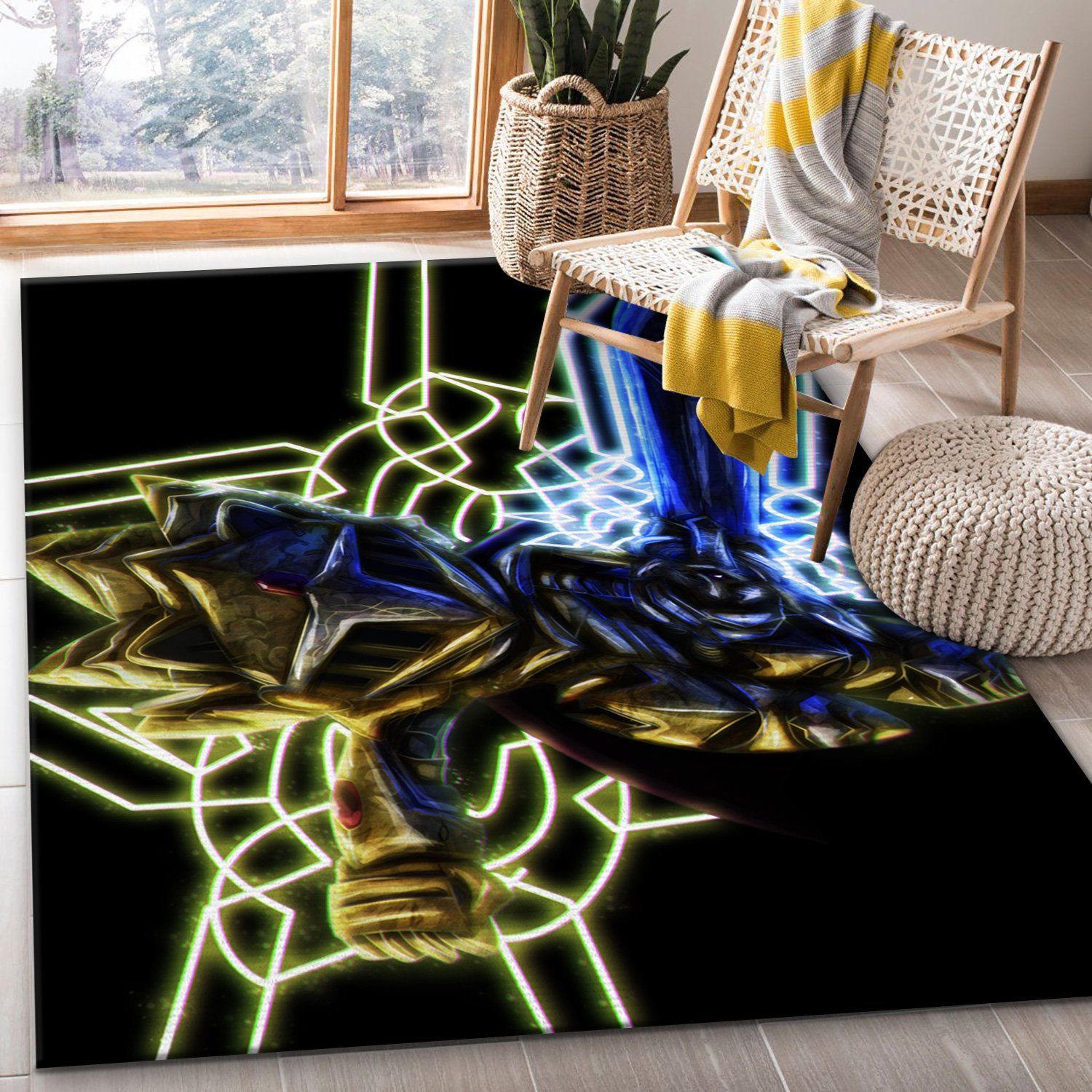 Sonic Knight Ver3 Area Rug For Christmas Bedroom Rug Christmas Gift US Decor