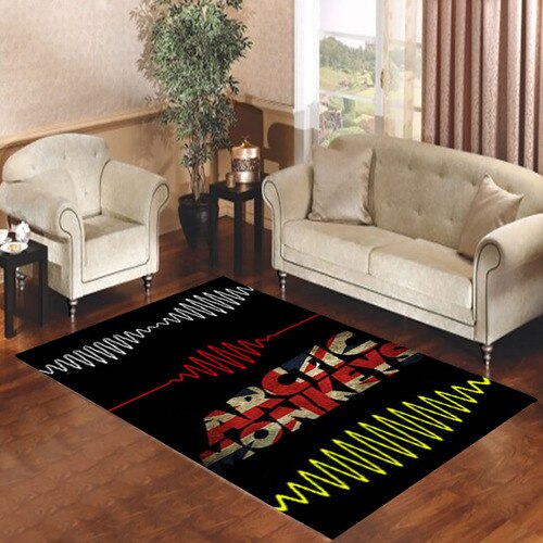 Arctic Monkeys Osc Logo Living room carpet rugs