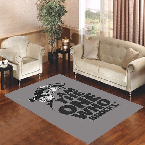 BREAKING BAD I AM THE ONE WHO KNOCKS Living room carpet rugs