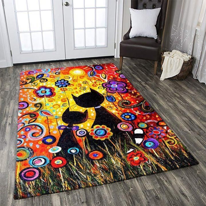 Cat Area Rug Carpet