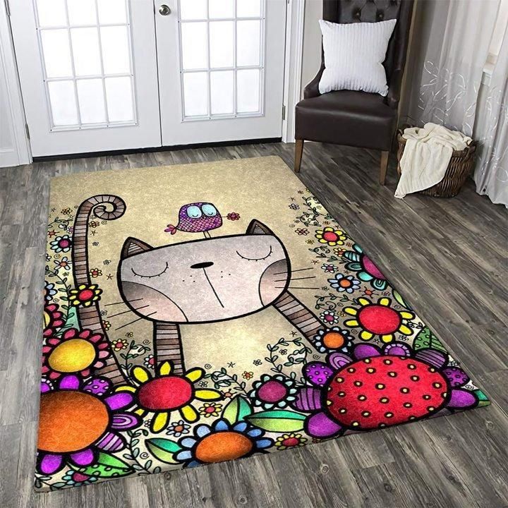 Cat Area Rug Carpet