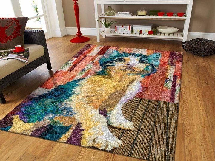 Cat Area Rug Carpet