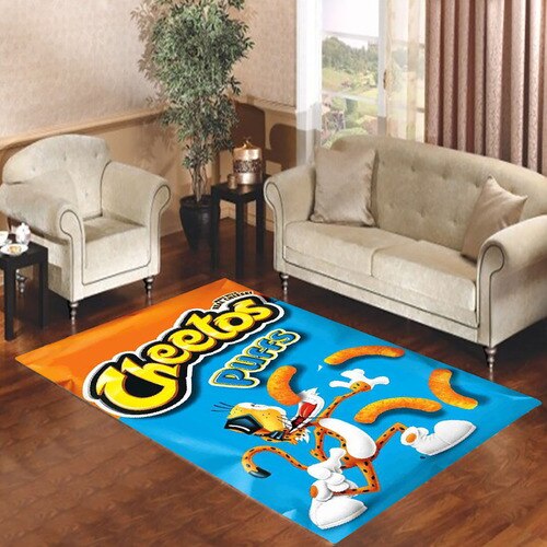 Cheetos Puff Living room carpet rugs