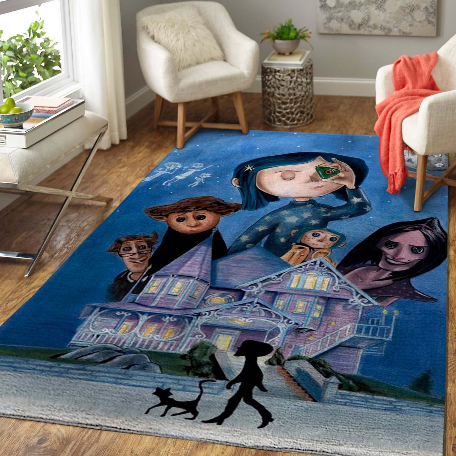 Coraline Area Rug - Movie Floor Rug Carpet