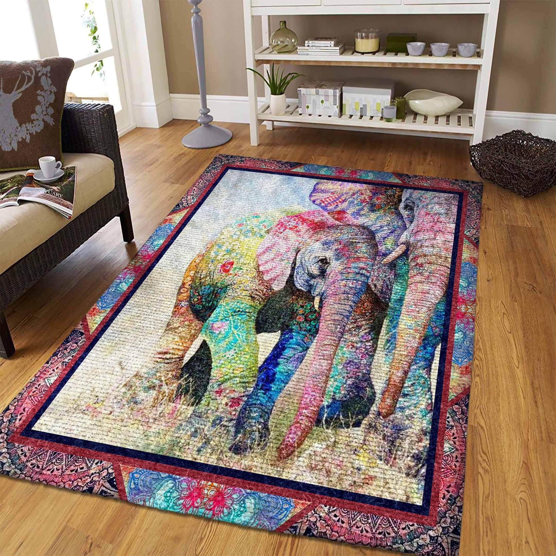 Elephan Rug Carpet