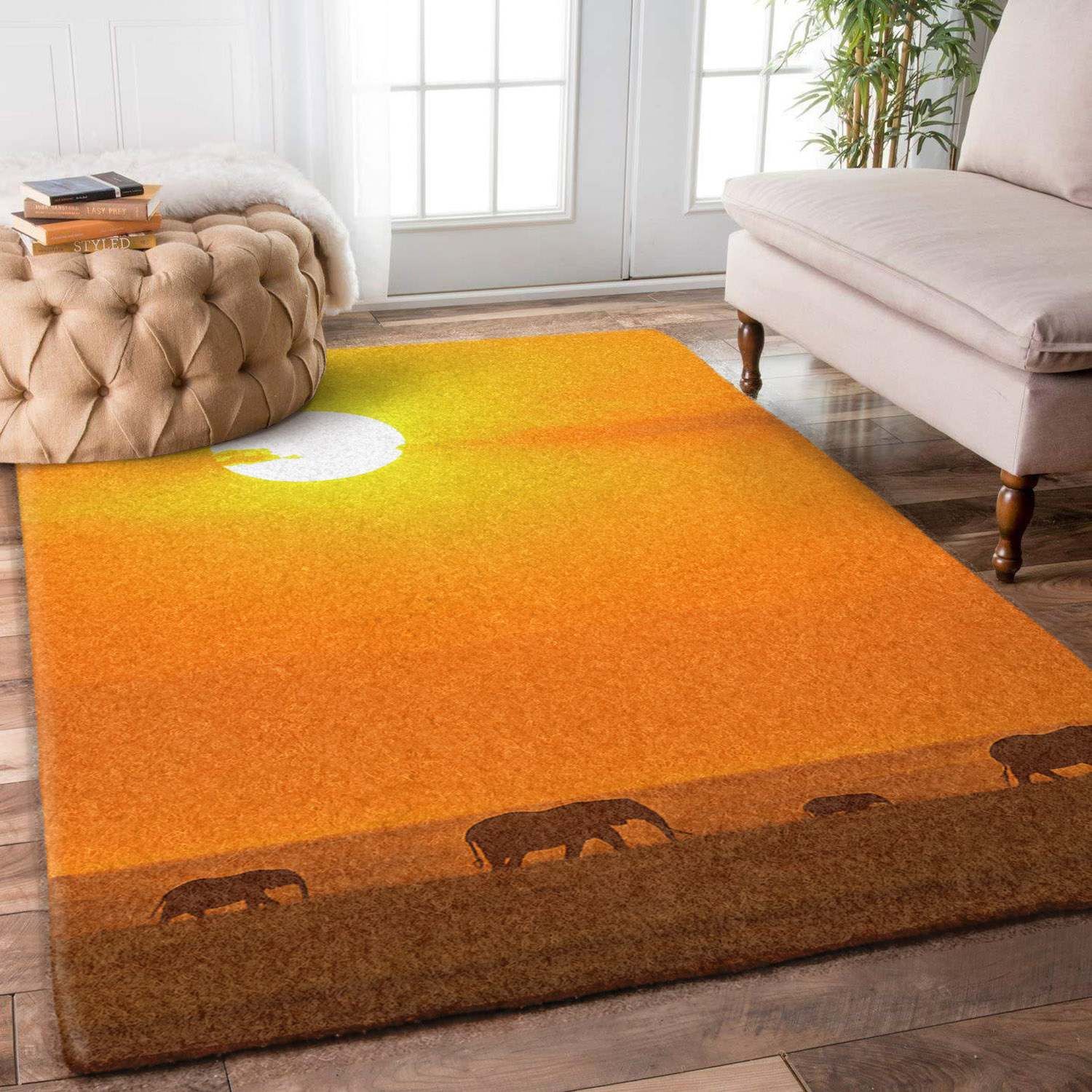 Elephants Rug Carpet