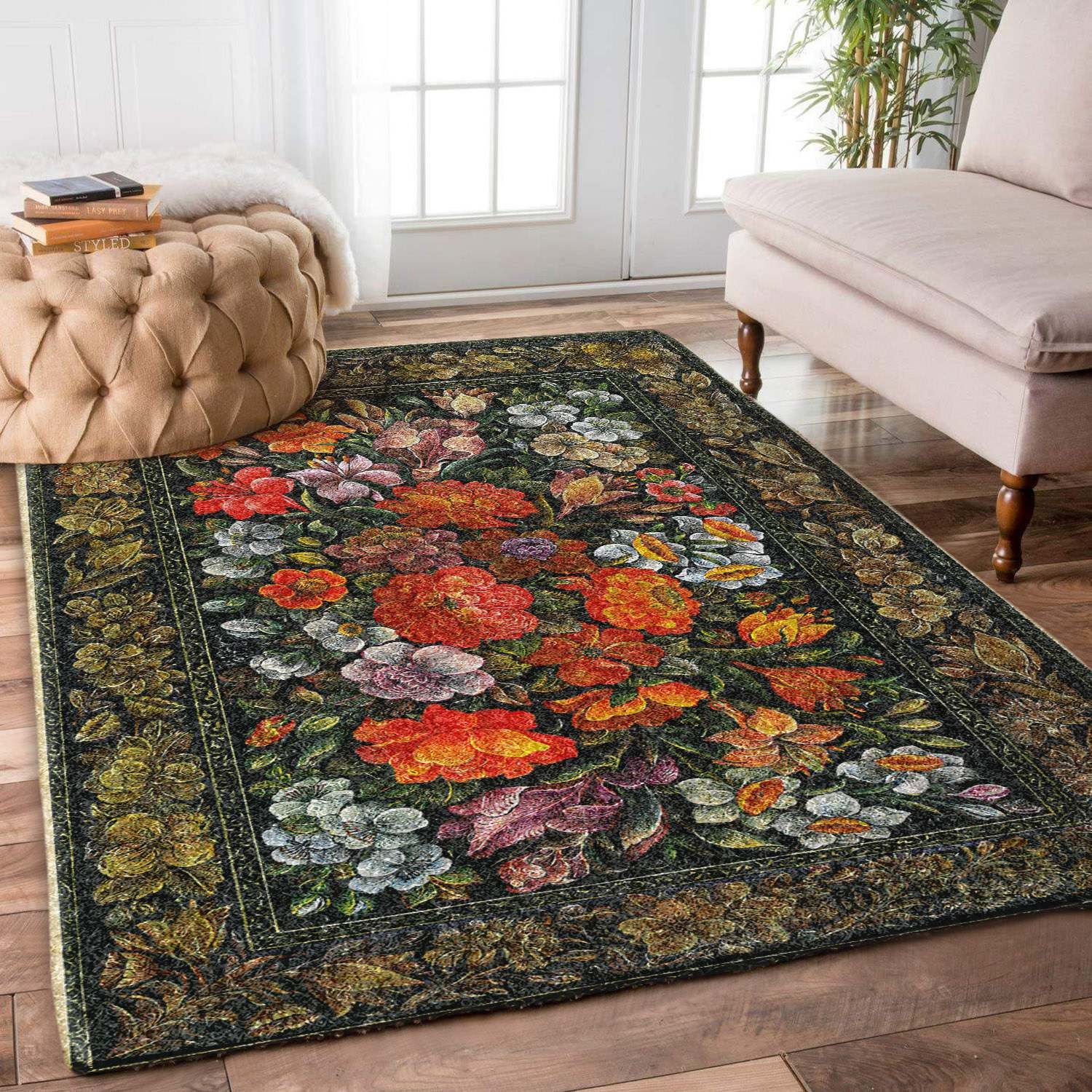 Flower Rug Carpet