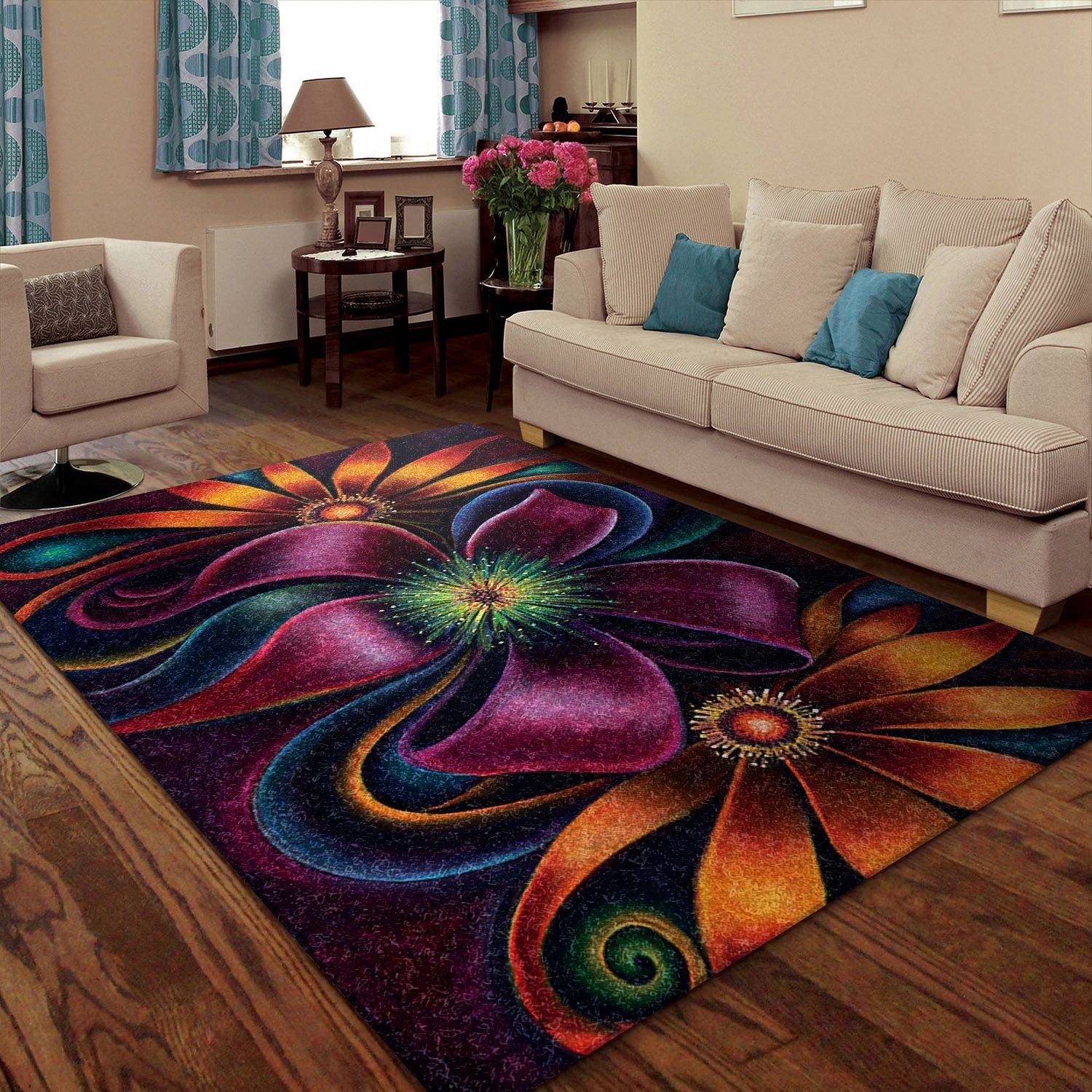 Flower Rug Carpet
