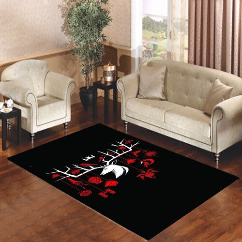 Game Of Thrones House Baratheon 3 Living room carpet rugs