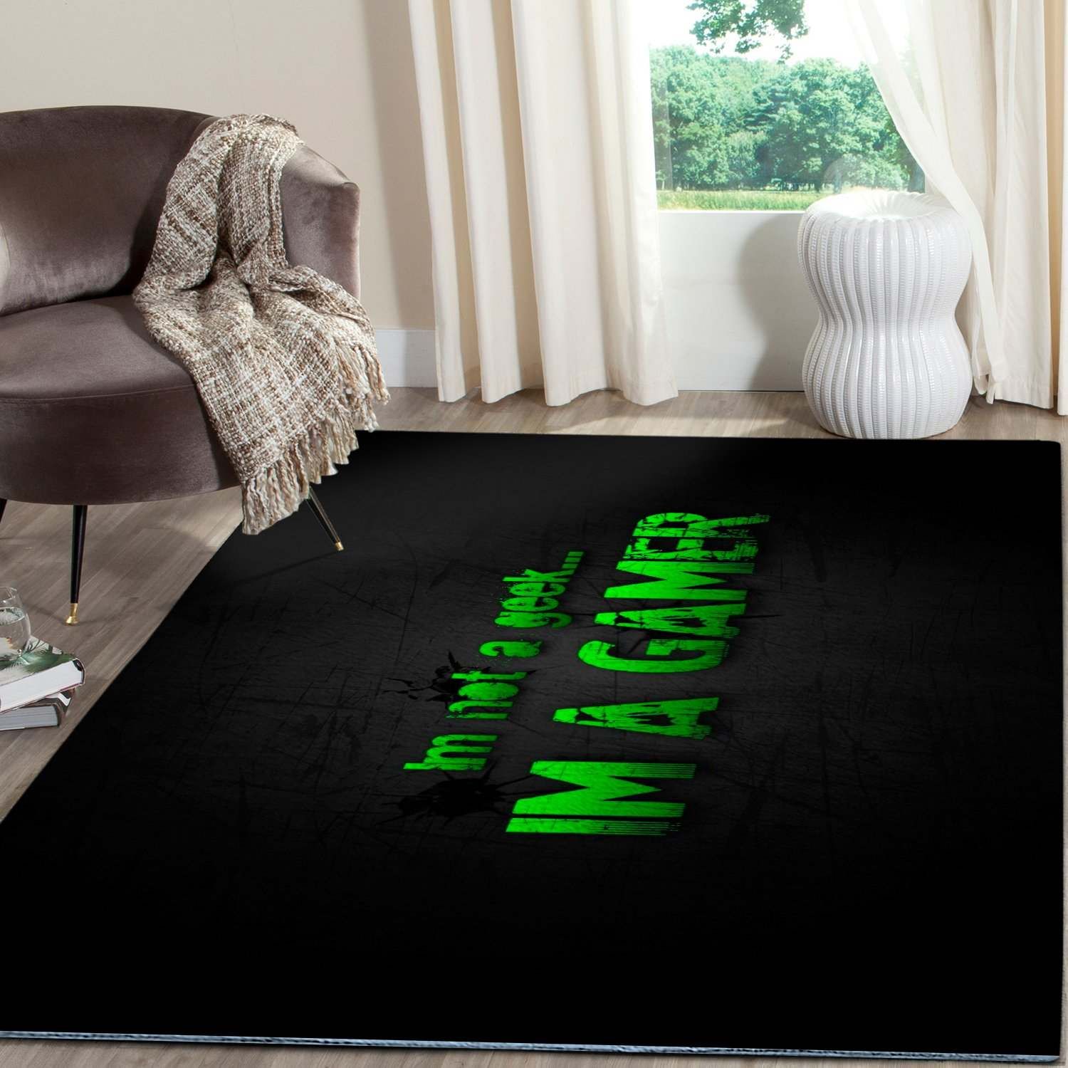 Gamer Area Rug / Gaming Floor Rug Carpet