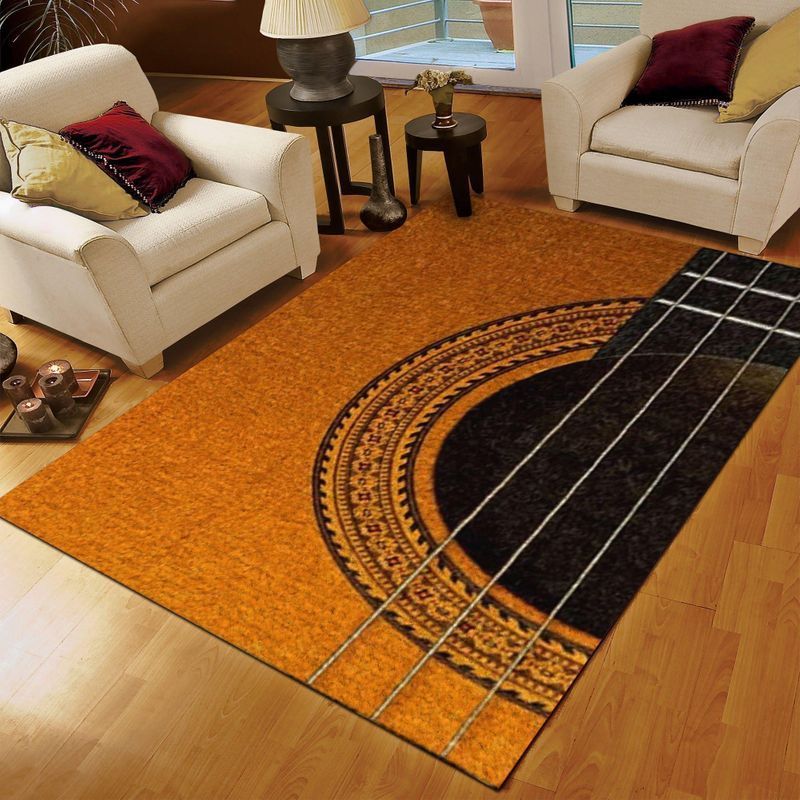 Guitar Be Together V2 Rug Carpet