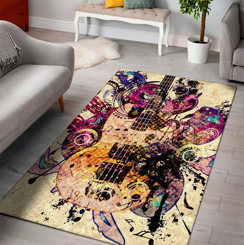Guitar Rug Carpet