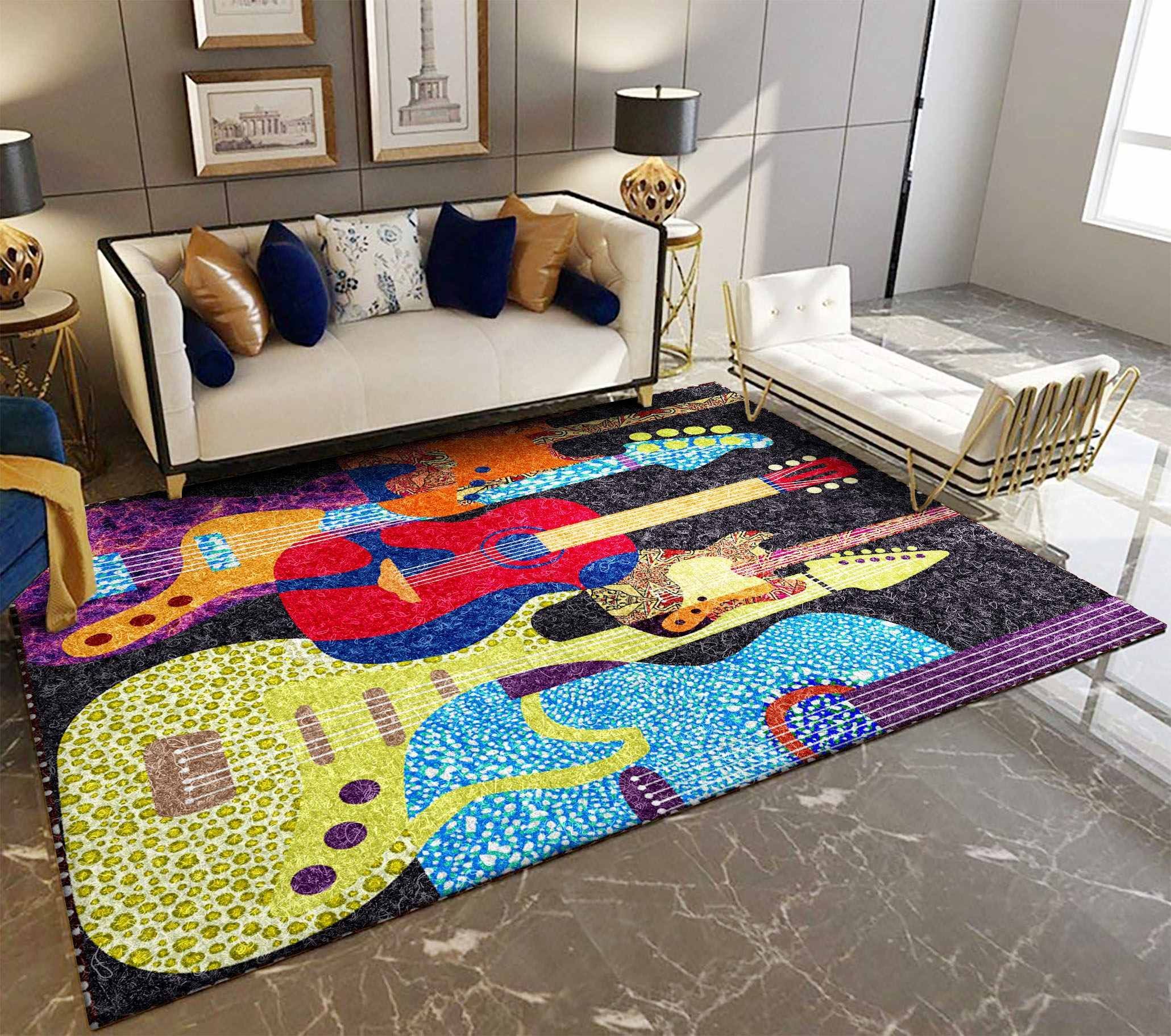 Guitar WG57234 Rug Carpet