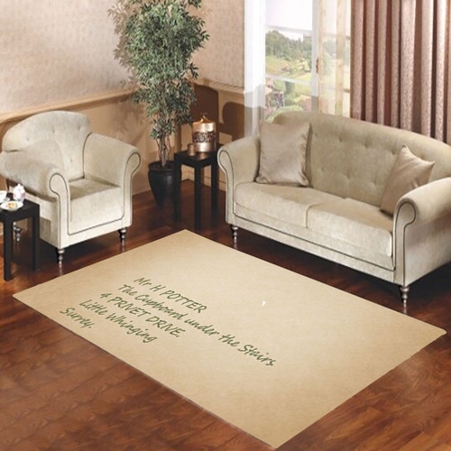 Harry Potter Address Living room carpet rugs