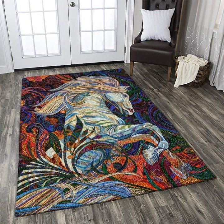 Horse Area Rug Carpet
