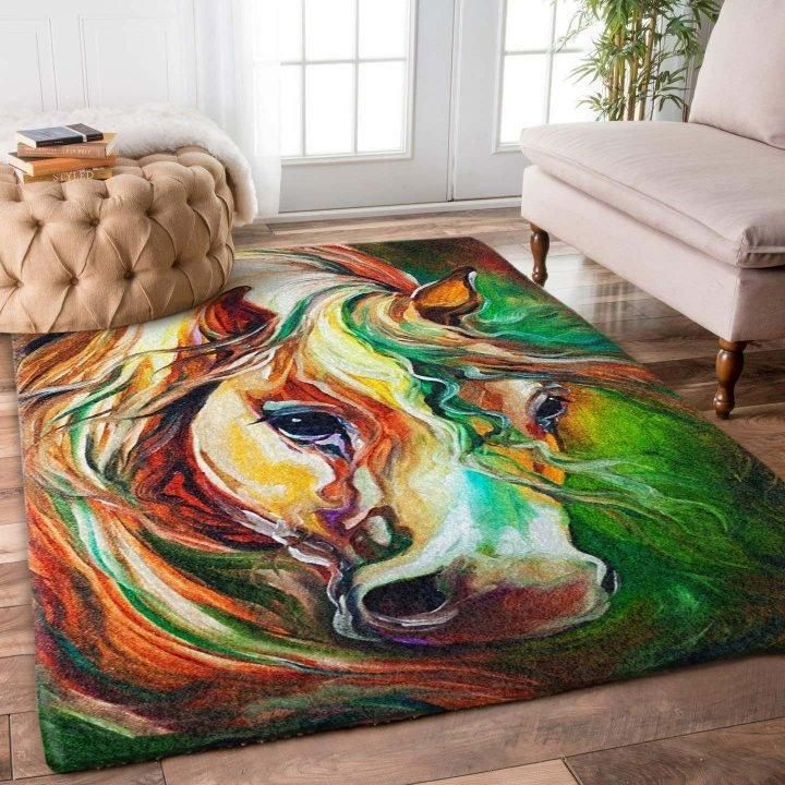 Horse Area Rug Carpet