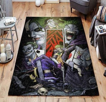 Joker Area Rug / Movie Floor Rug Carpet