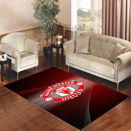 Manchester United logo Living room carpet rugs