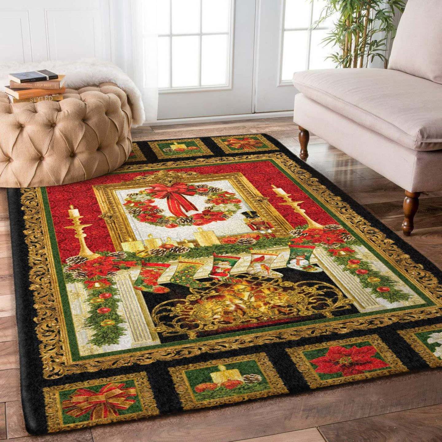 Merry Christmas Rug Carpet
