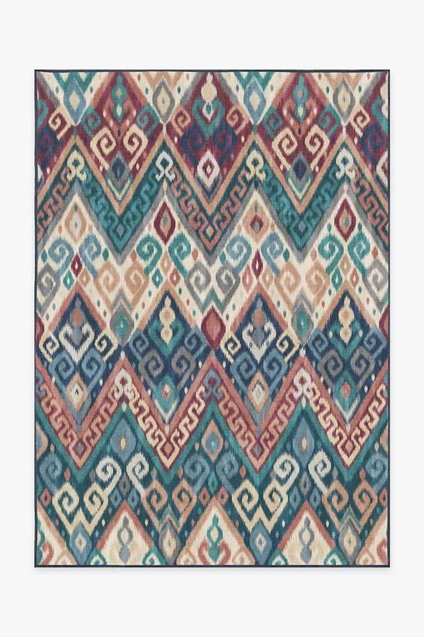 Native American Orissa Sapphire Rug