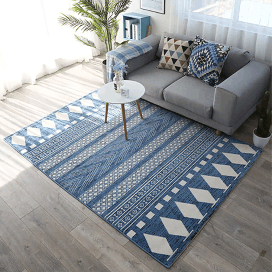 Nordic Design Geometric 3d Rug