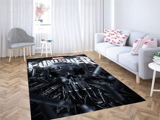 Punisher Area Rug Carpet - Movie Home Decor