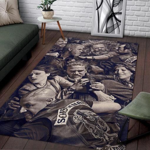 Sons of Anarchy Area Rug Carpet Floor Rug Carpet