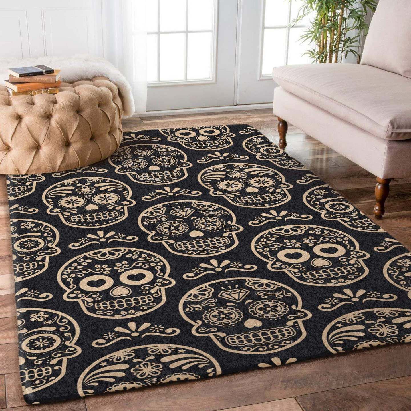 Sugar Skull Rug Carpet