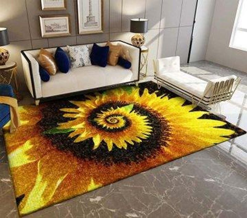 Sunflower Homefield Area Rug Carpet
