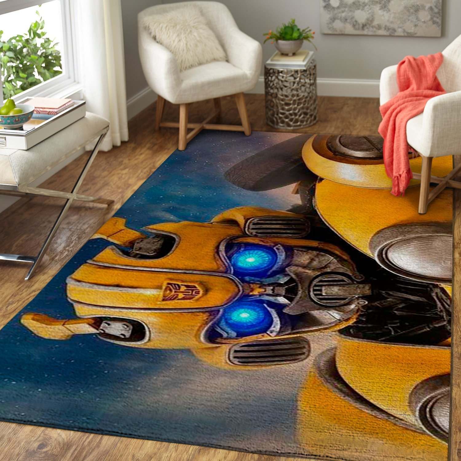 Transformer Movie - Bumblebee Area Rug Carpet - Movie Home Decor