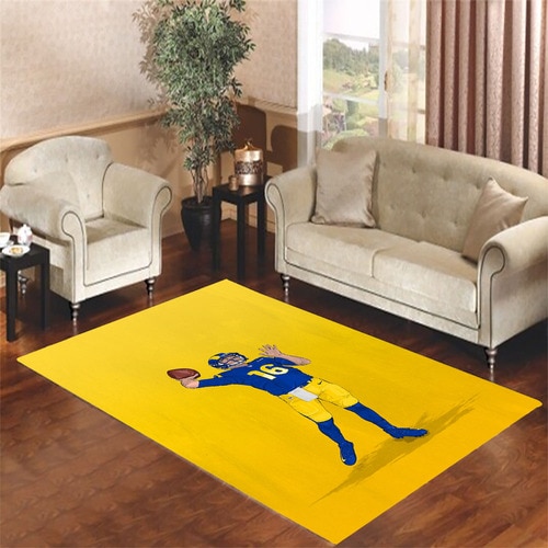 los angeles rams player Living room carpet rugs