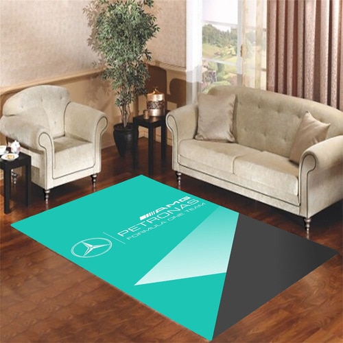 mercedes amg petronas f1 logo Living room carpet rugs