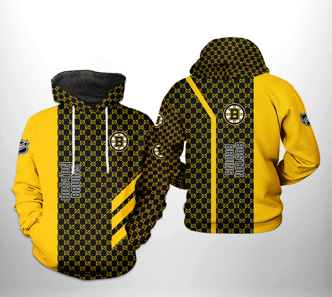Boston Bruins NHL 3D Printed Hoodie/Zipper Hoodie